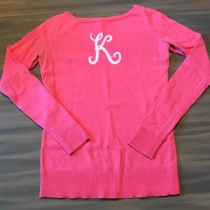 Lilly Pulitzer Monogram Sweater